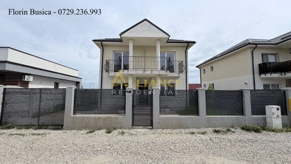 Vila individuala P+1E ~ 4 camere 2 bai ~ 560mp teren