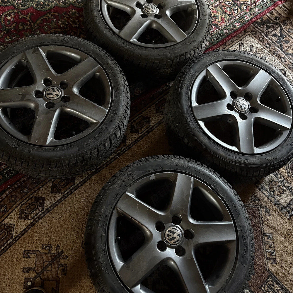 Vând jante R17 5x112 gamă vag 