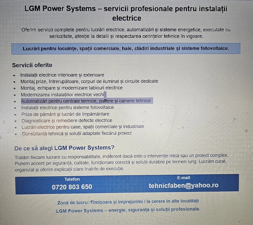 LGM Power Systems