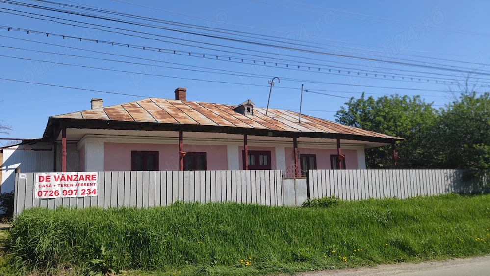 45000  casa bătrânească cu teren total 4000 mp