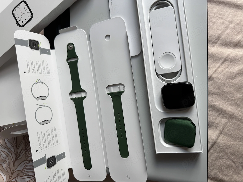 Apple Watch Series 7 45mm Cellular + GPS verde