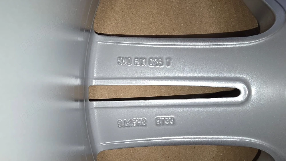 Jantă Originală VW Tiguan 19" - Model Nou, Stare Nouă (9Jx19H2)