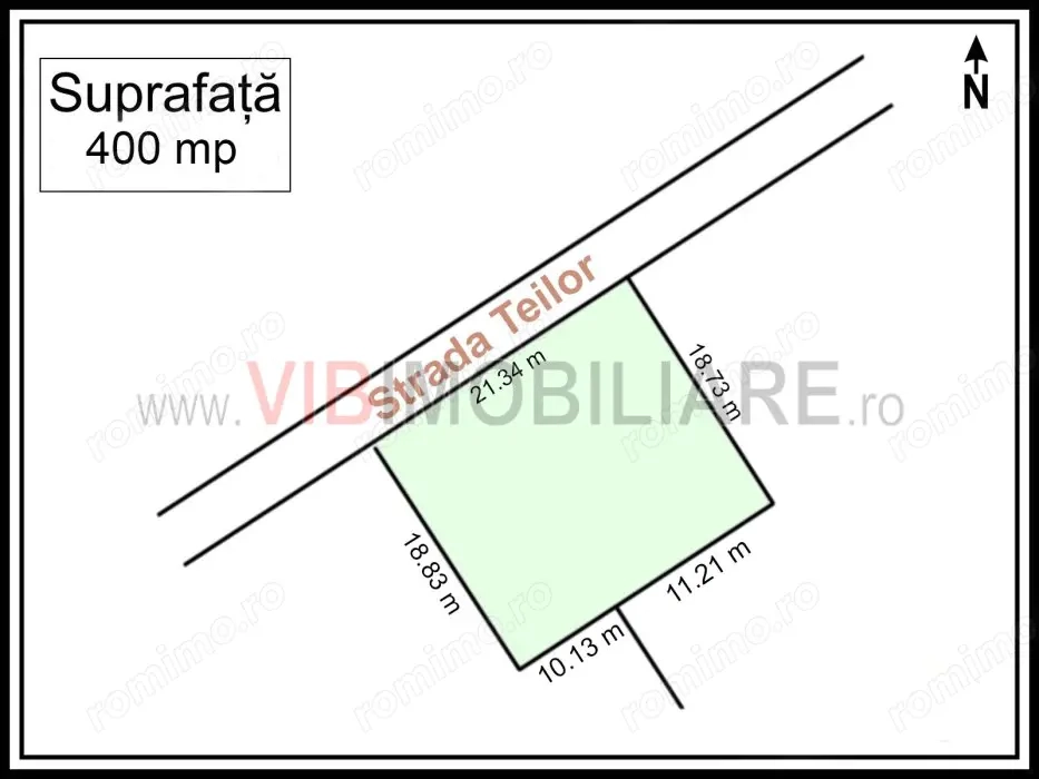 Teren intravilan ideal pentru locuinta – Saftica, Strada Teilor