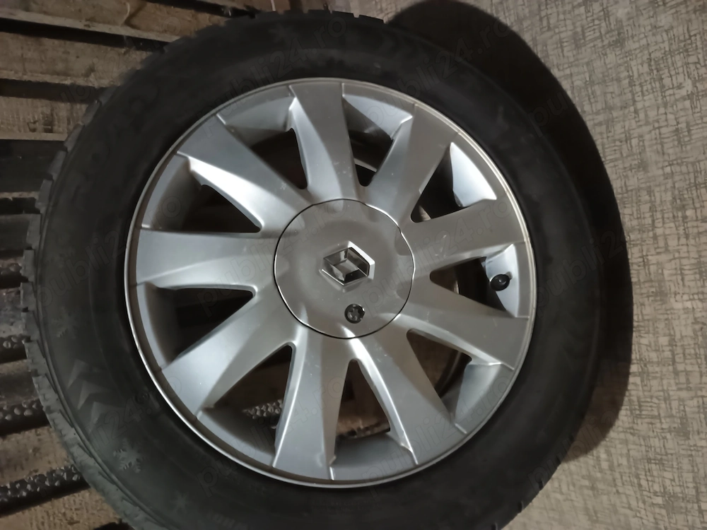 Jante aliaj originale Renault pe 16'