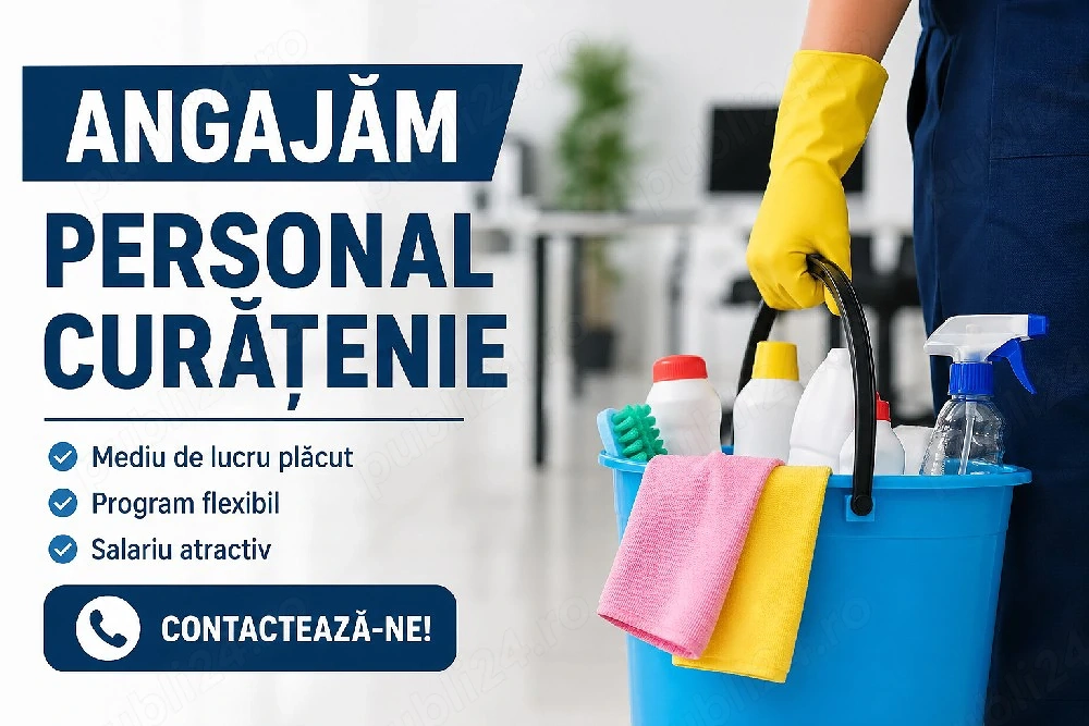 Angajare Personal Curățenie Deva Si Hunedoara 