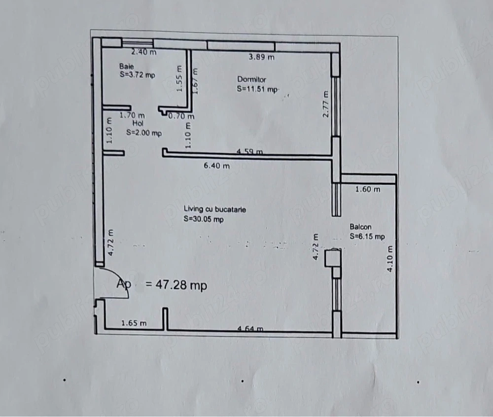 Apartament 2 camere Calea Cisnadiei zona benzinariei Euroil