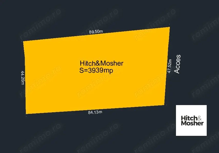 Teren intravilan 3.939 mp Brebu Nou–Trei Ape, la poalele Munților Semenic