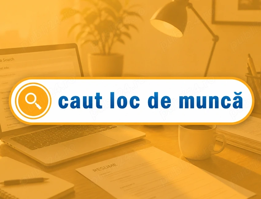 Caut Job : Administrare Site,  Adăugare Produse, Webmaster Magazin Online, Operator PC