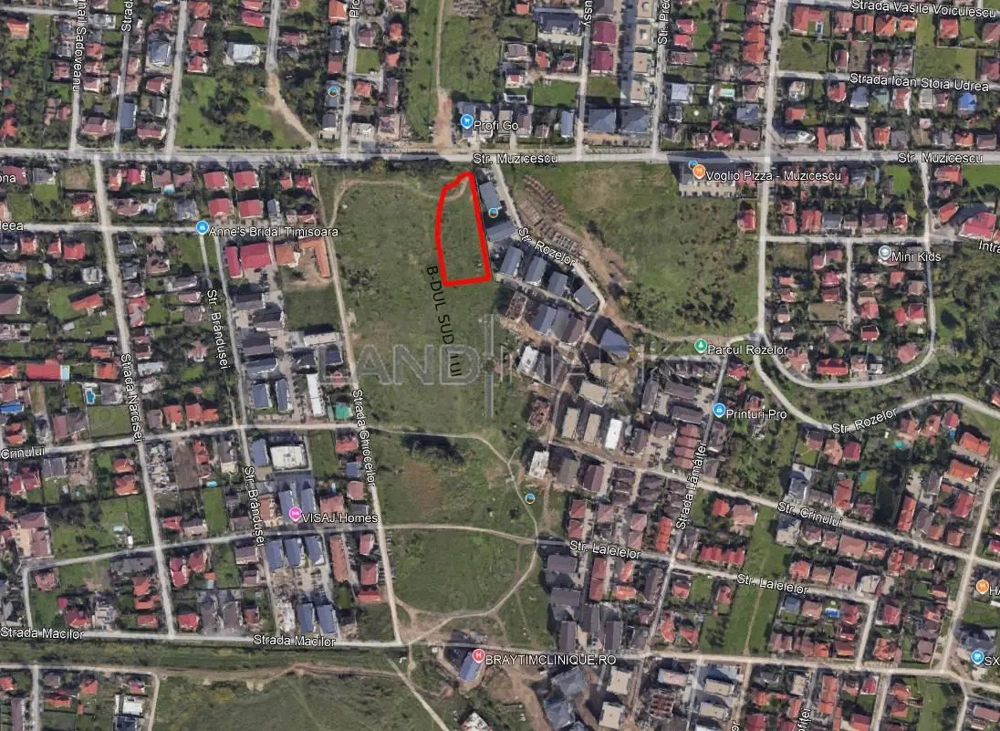 COMISION 0%Teren pentru BLOC S+P+6E+Er de vanzare in zona Girocului