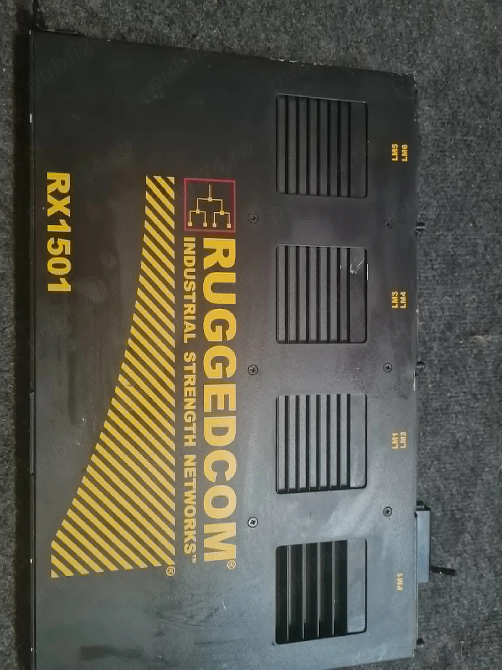 RUGGEDCOM RX1500 1501 Switch and Router ODEL- RX1501-L3 MODEL- RX1501-L3   P N- 14- 