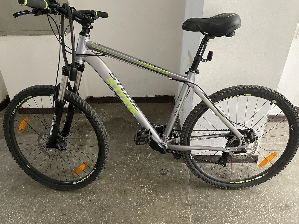  Bicicleta Stone 26" Earth 20 numar viteze 21 Gri dimensiune cadru 18 