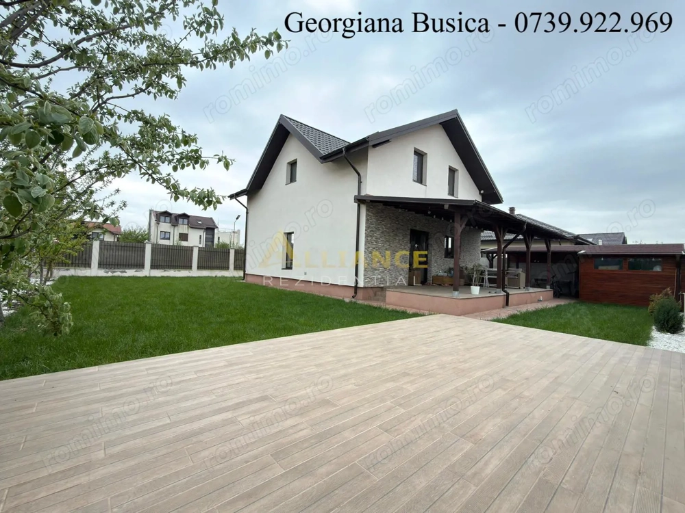 Vila individuala P+M || 5 camere 3 bai ||teren 400mp