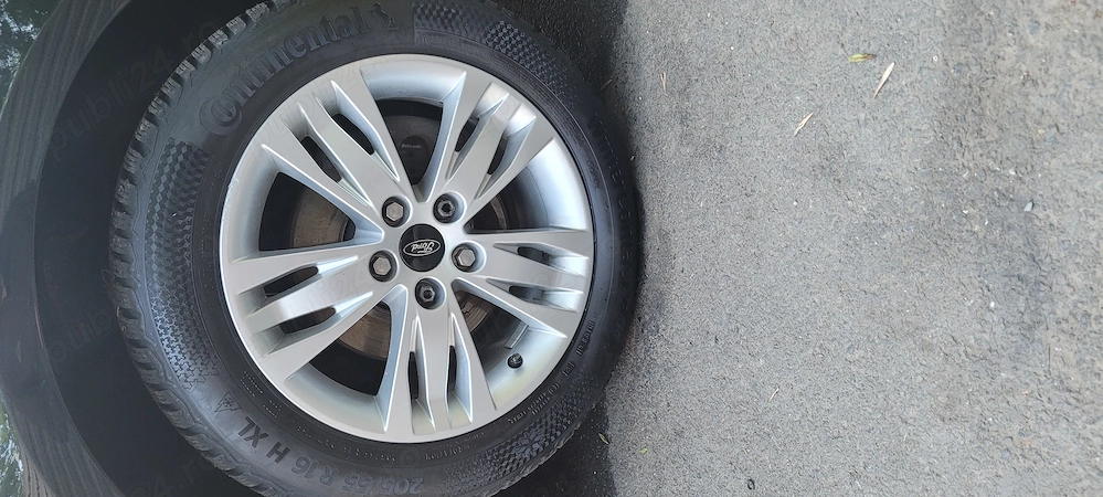 Jante+anvelope iarna Continental 16'' Ford Focus