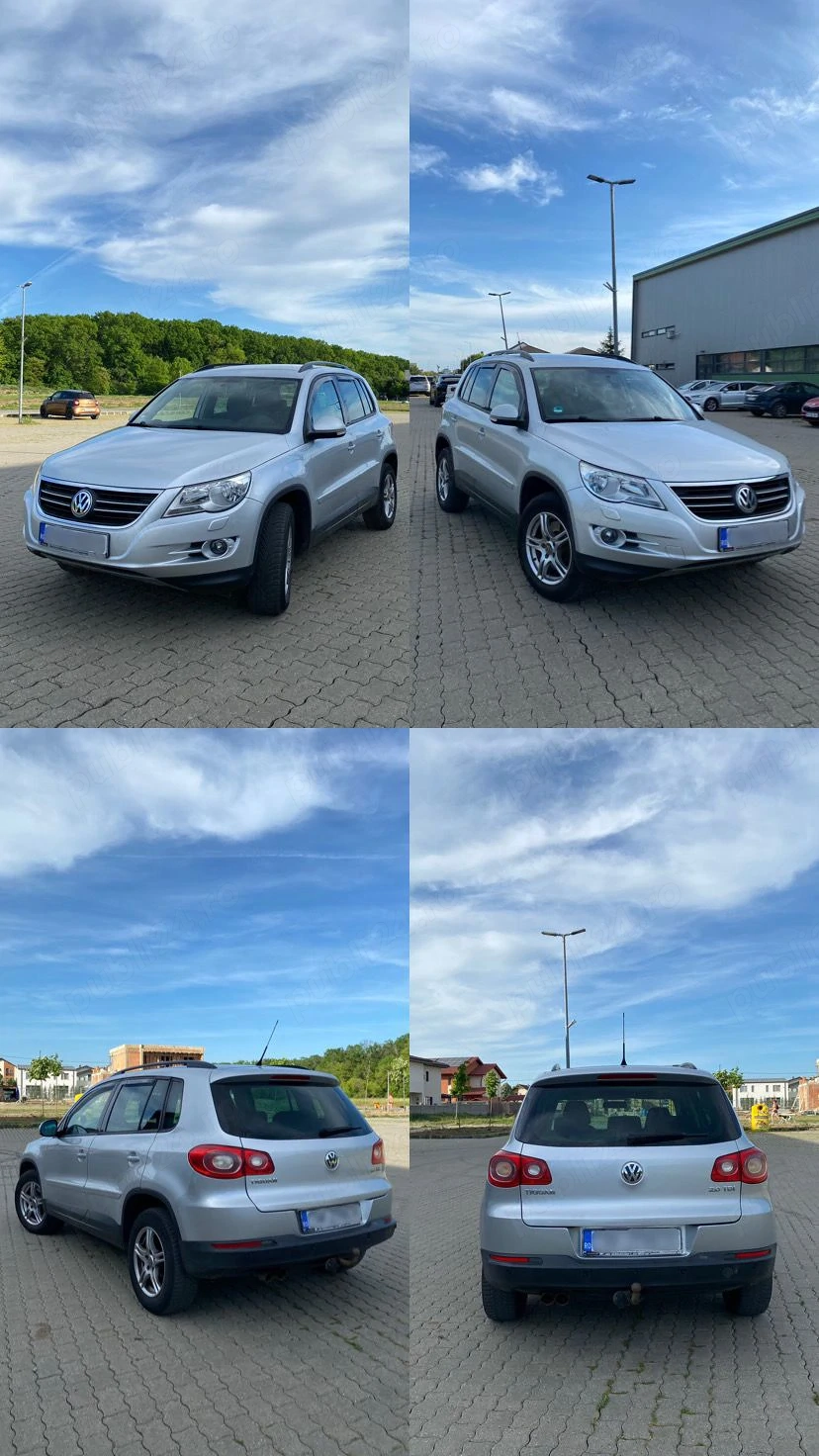 Vând VW Tiguan 2.0 TDI, 1968 cm , 140 CP, an 2008, cutie manuală 6 trepte, 4x4 integral (4Motion).