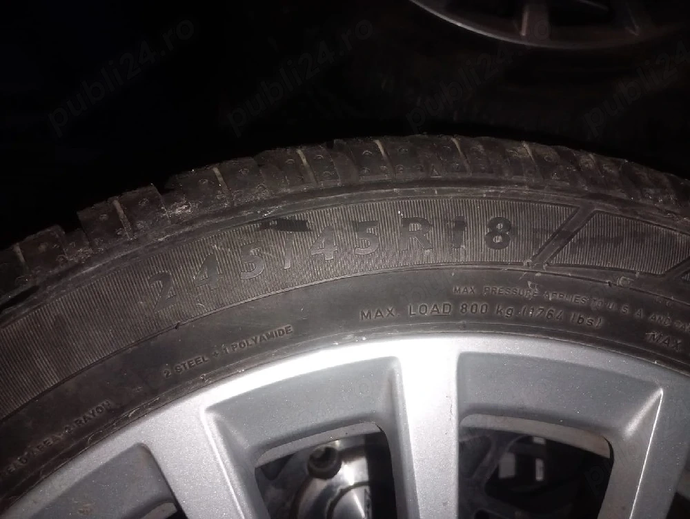 Vand jante BMW 18H28j.5 112 cu cauciucuri cadou 245 45 18