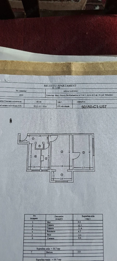 apartament de vânzare zona centrala 