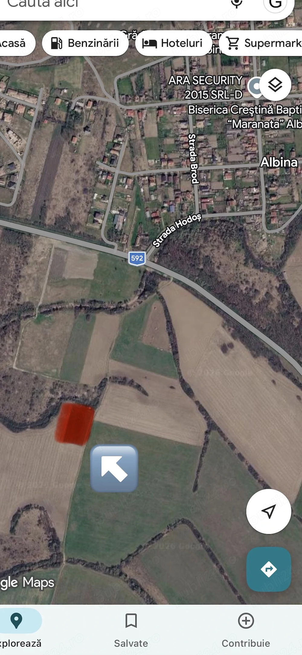 Vand teren zona industriala