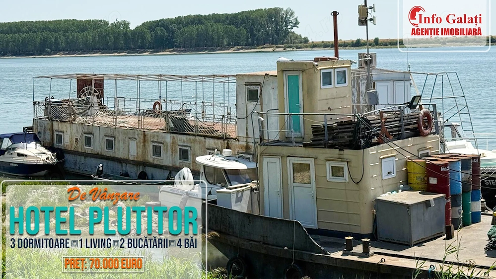 | De Vanzare | Hotel plutitor |