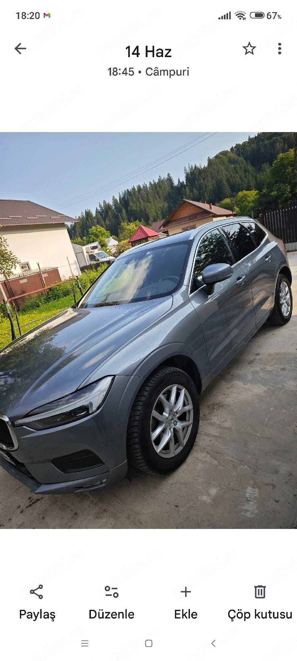 volvo XC60 an 2021 motor 2.0