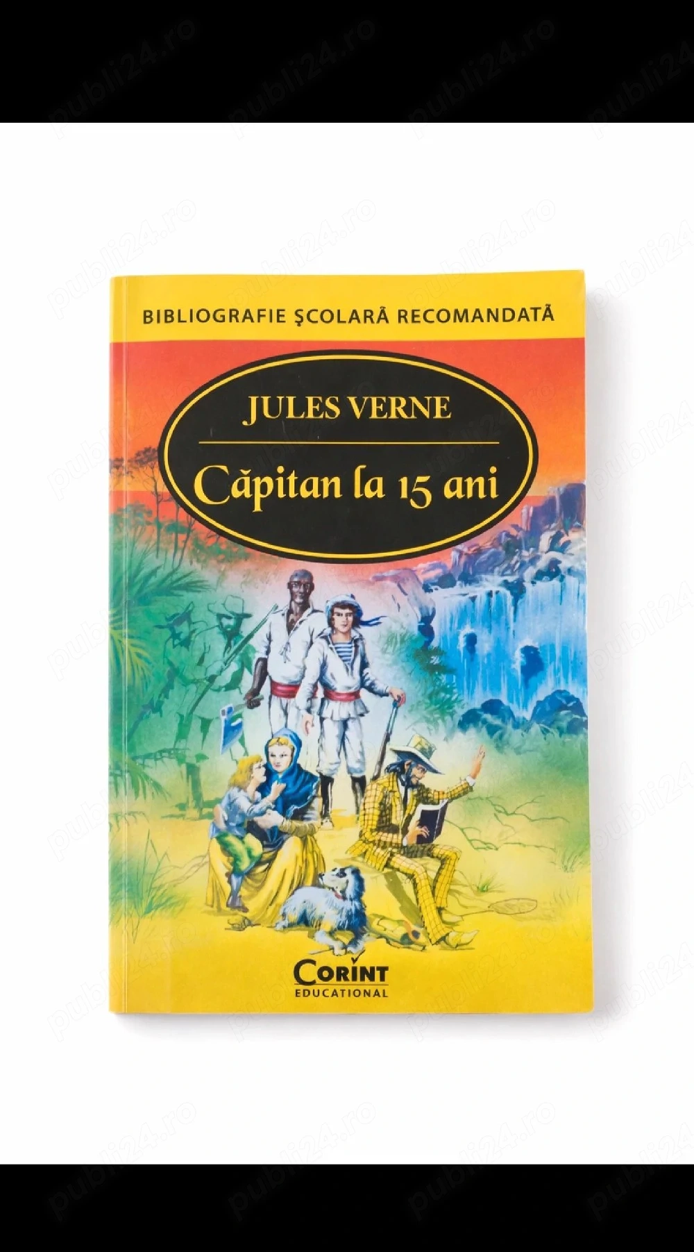 Căpitan la 15 ani de Jules Verne