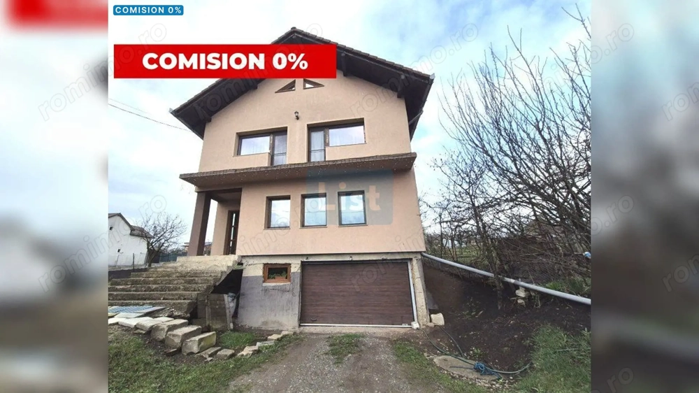 Casa la cheie cu garaj, D+P+E, 200 mpu, 1 400 mpt, central Dezmir