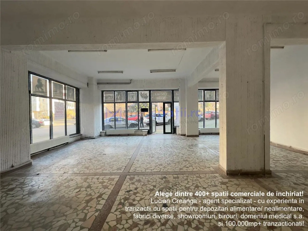 Spatiu comercial semicentru spre aeroport, 101mp