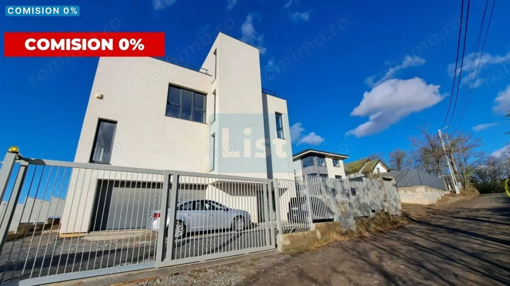 Casa remarcabila, 297 mpu, terasa pe acoperis, garaj, panorama