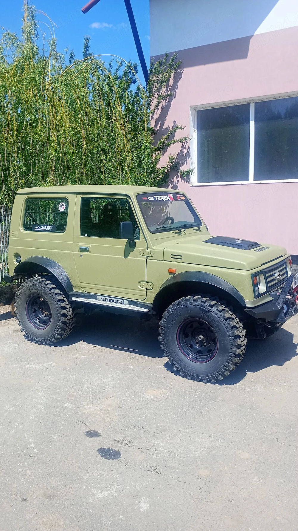 suzuki samurai restaurat si pregatit de scandal