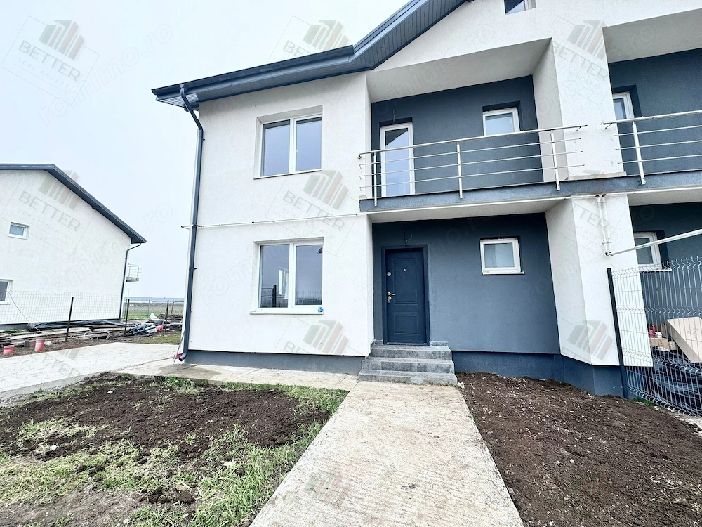 Duplex 4 camere, P+1E+pod, 124 mp utili, teren 292 mp   Popești-Leordeni, Str. Mecanizării