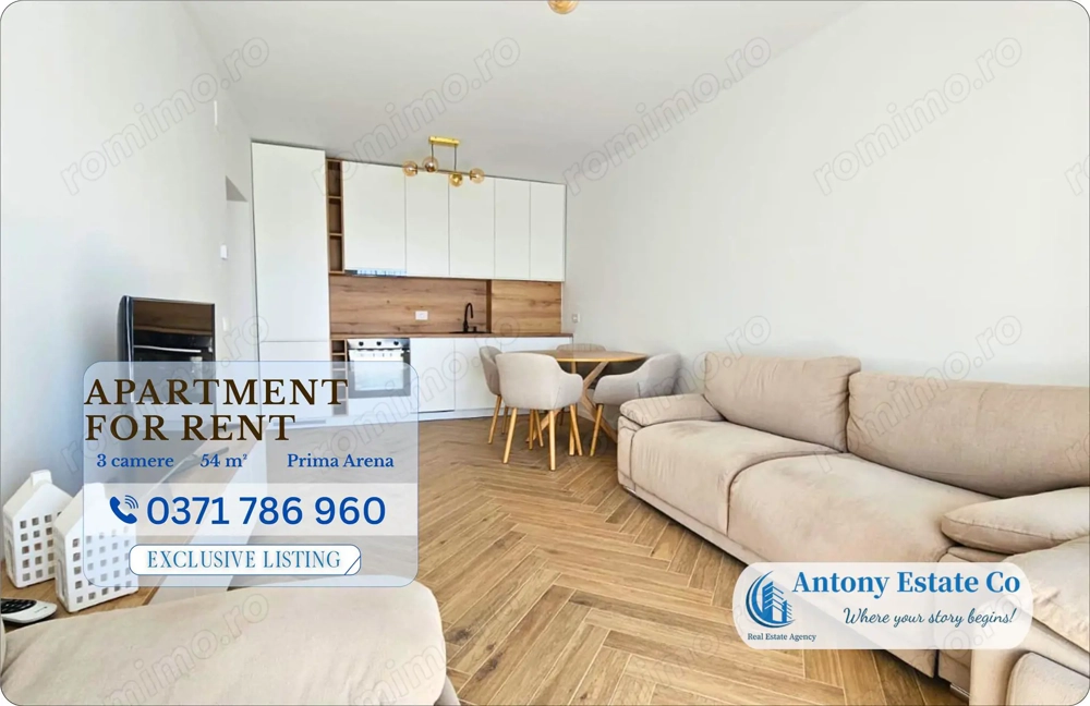 Antony Estate , Chirie, 3 cam, Prima Arena-Oradea