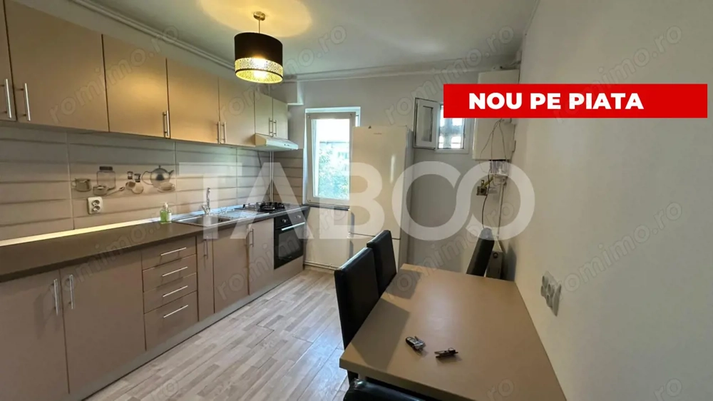 Apartament 2 camere cu balcon zona Rahovei Sibiu de vanzare