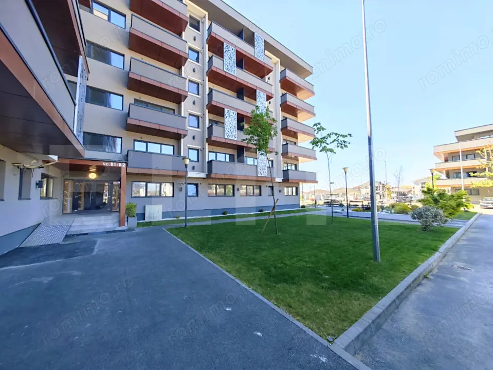 Apartament nou cu 3 camere si 2 bai si centrala pe gaz, incalzire in pardoseala