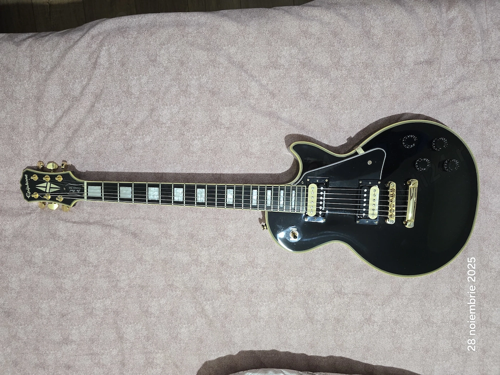 Chitara electrica Epiphone Les Paul Custom EB