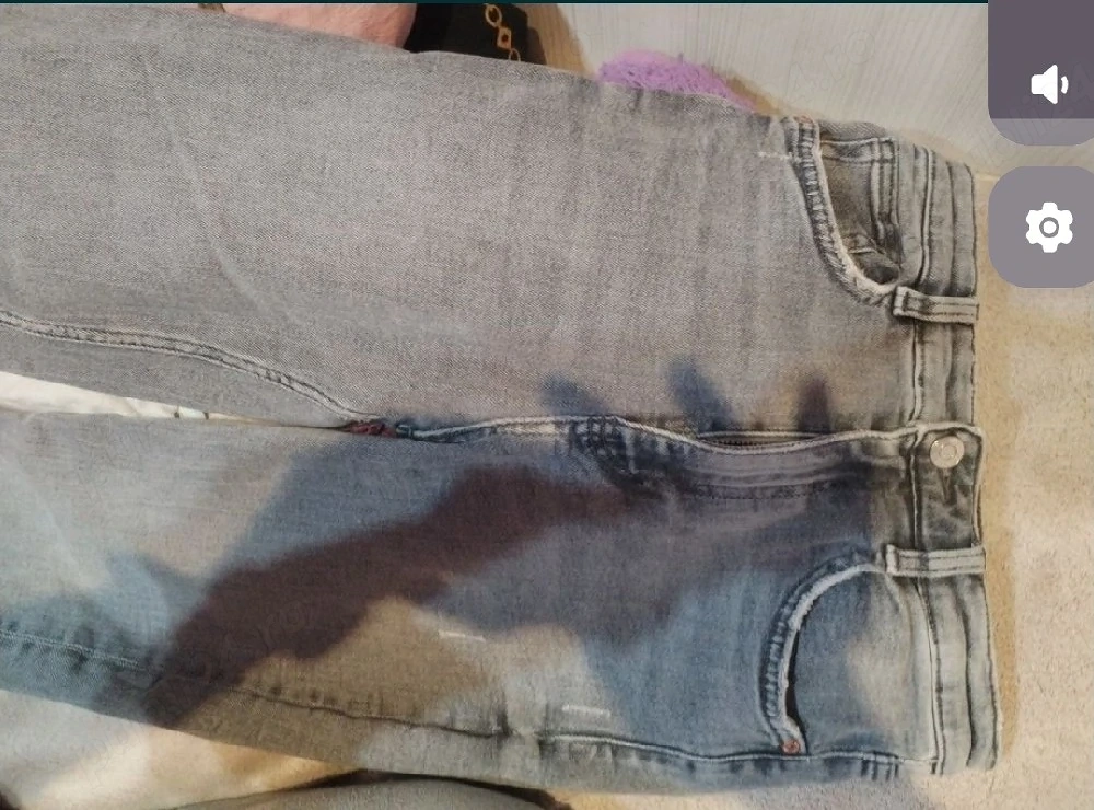 Blugi ZARA noi skiny 