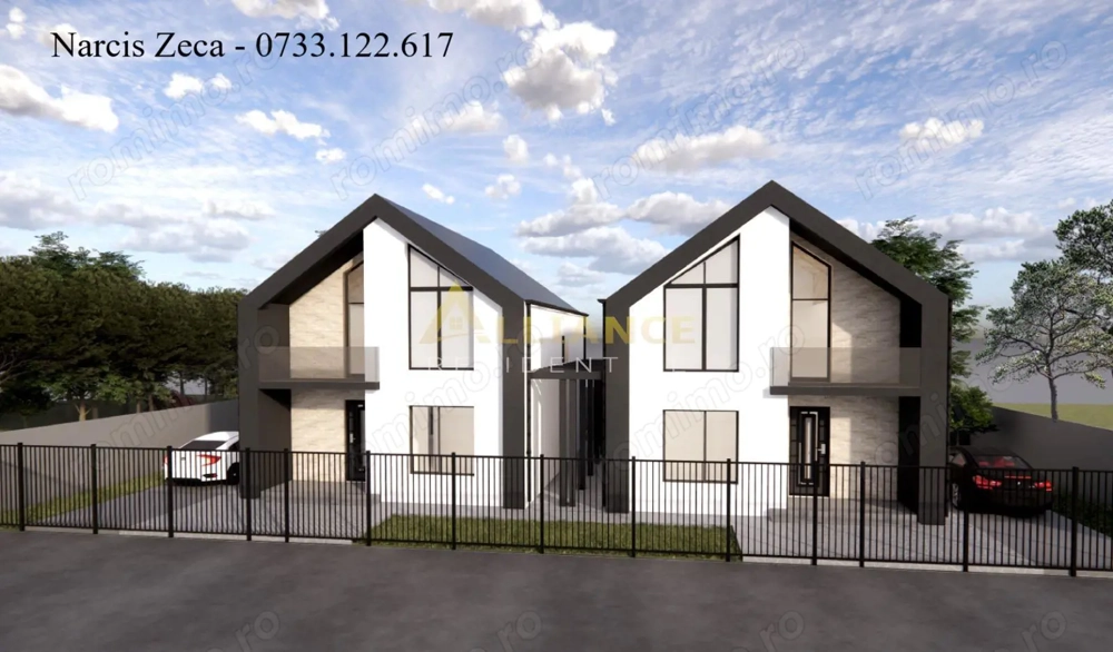 Casa individuala P+M - 4 camere - 3 b #259;i - 2 dressinguri