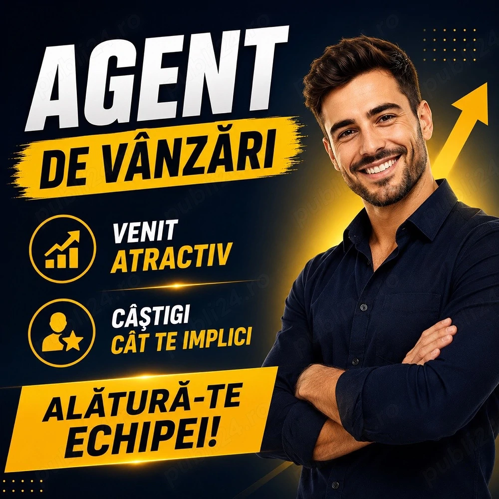 Agent vanzari cu sau fara experienta!
