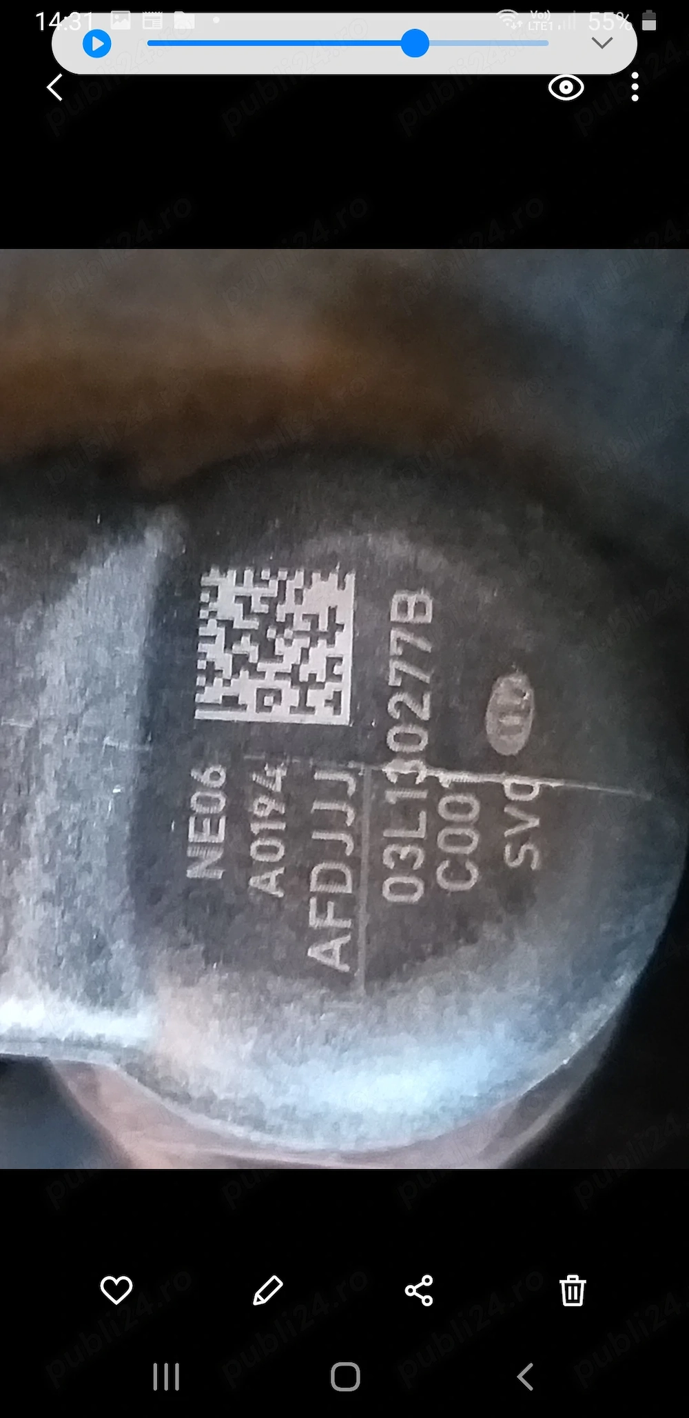 Vand injector wv caddy  din 2014