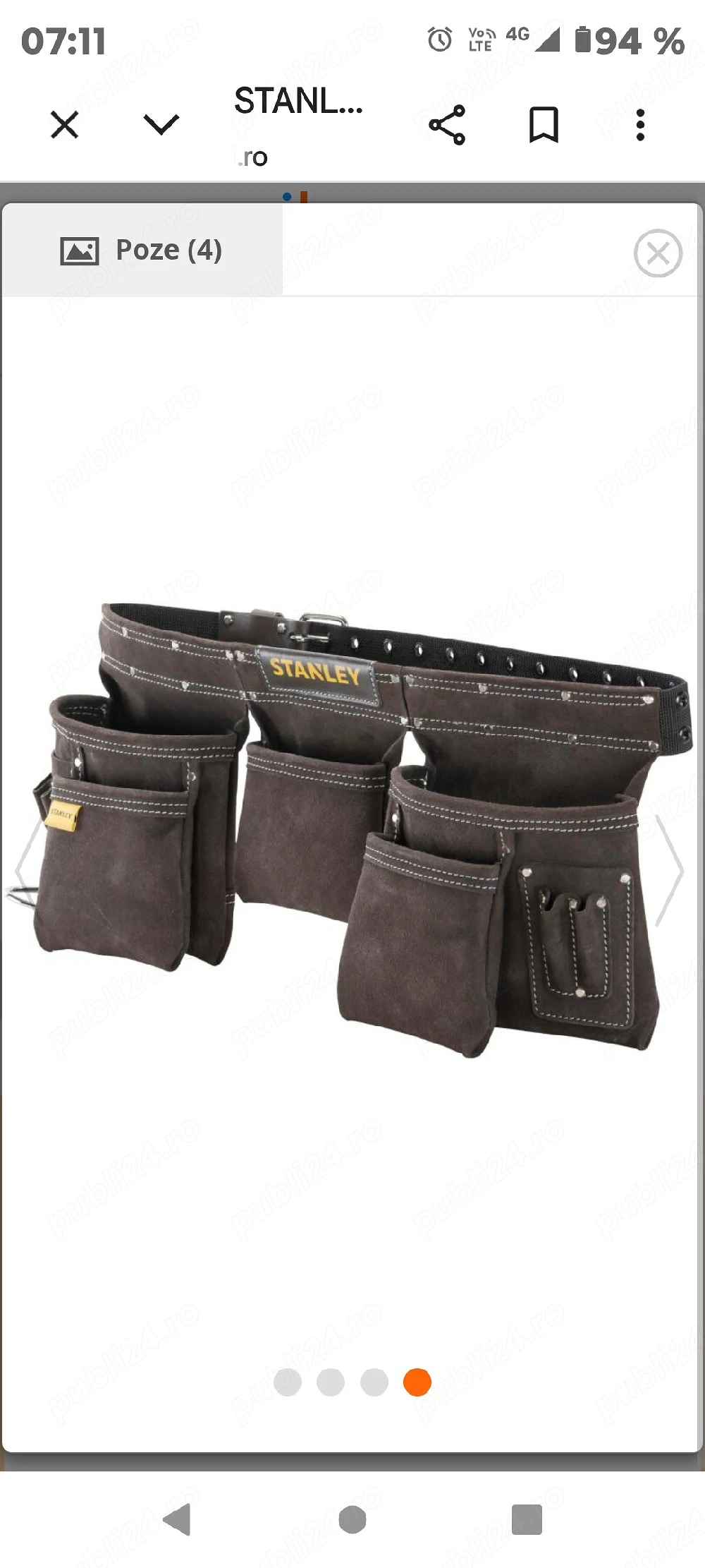 centura scule stanley
