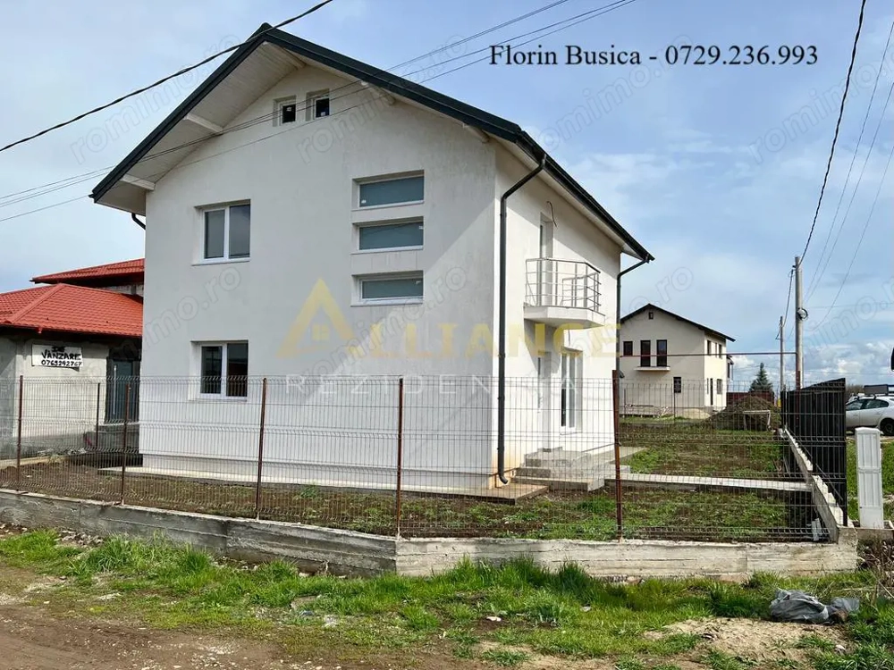 Casa individuala ~ P+1E+POD ~ 5 camere - 2 bai ~ 468 teren