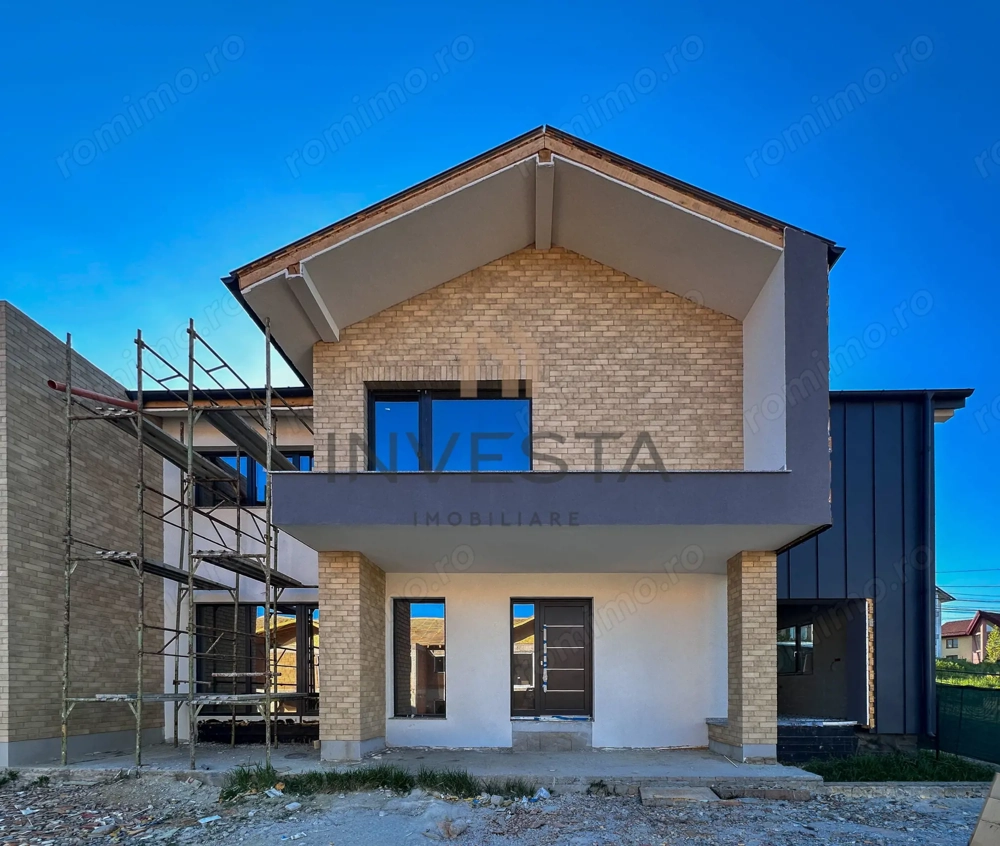 Duplex  144 mp utili, teren in proprietate 260 mp! Predare decembrie!