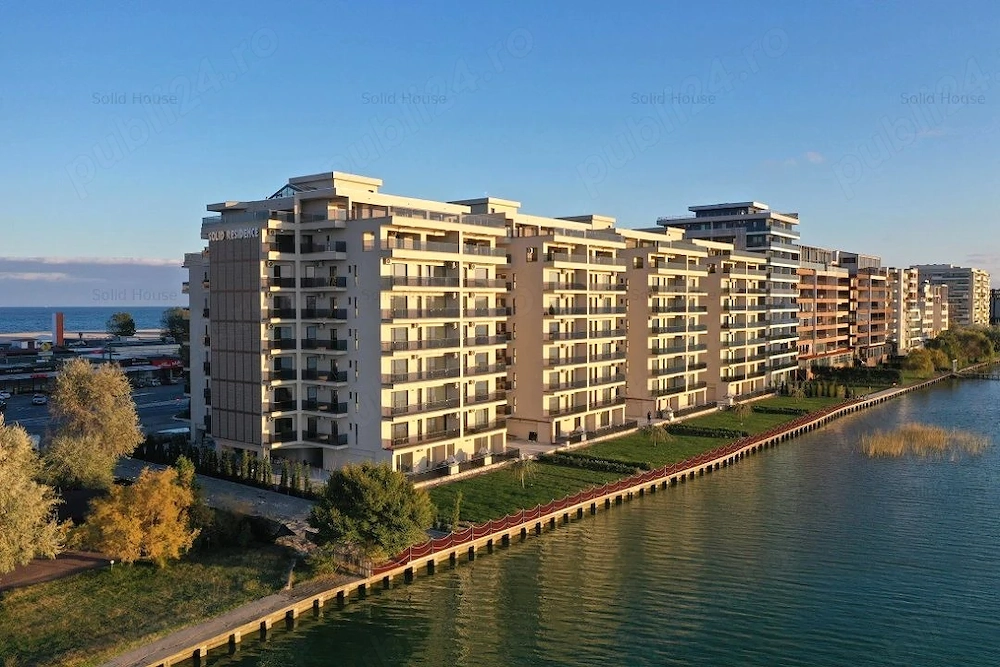 Preț Redus | TVA Inclus | Mamaia Centru | Vedere Panoramică la Mare &amp; Lac | Solid Residence Butoaie