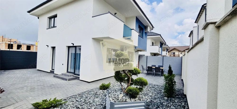 Casa de lux cu 4 camere 2 bai balcon 2 parcari in Selimbar