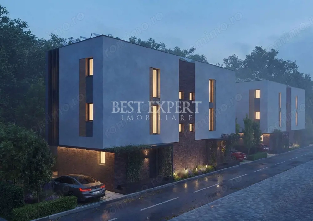 Ansamblu Nou de Vile Duplex | Complex Privat Premium | Finisaje Premium