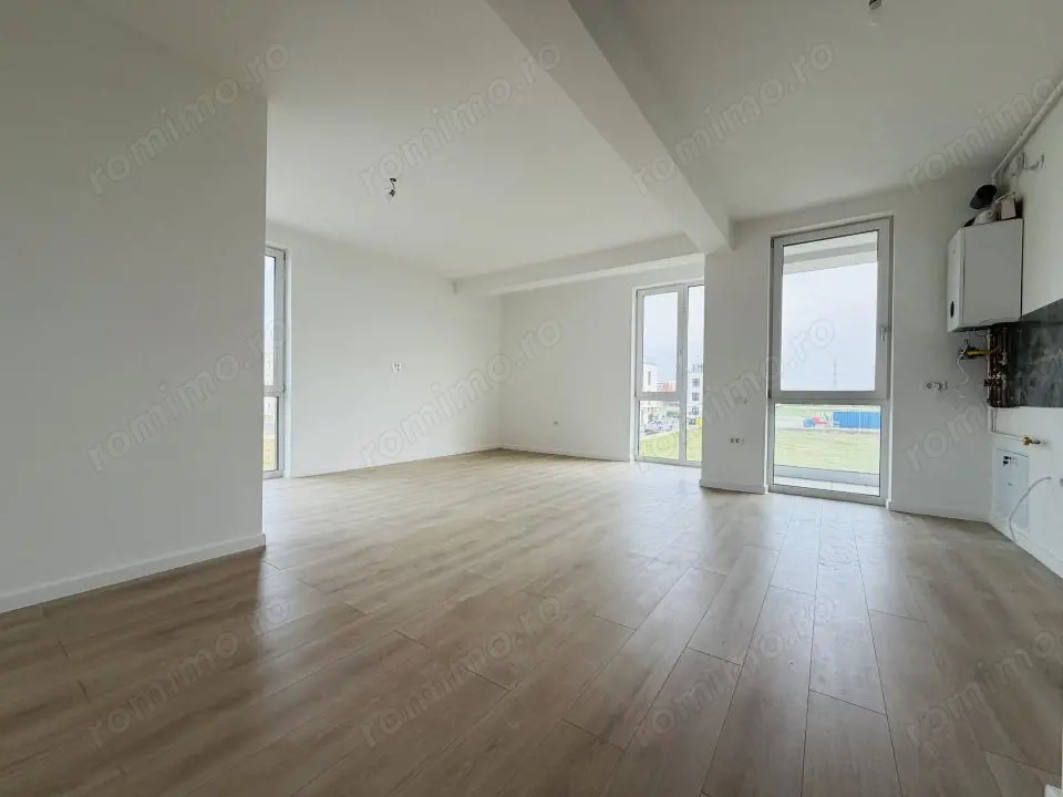 Apartament 2 camere, open space ,55 mp utili - Torontalului  