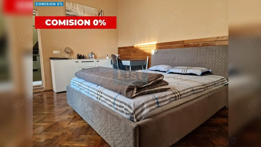 0% Comision! Apartament cu 1 cameră de închiriat, Central
