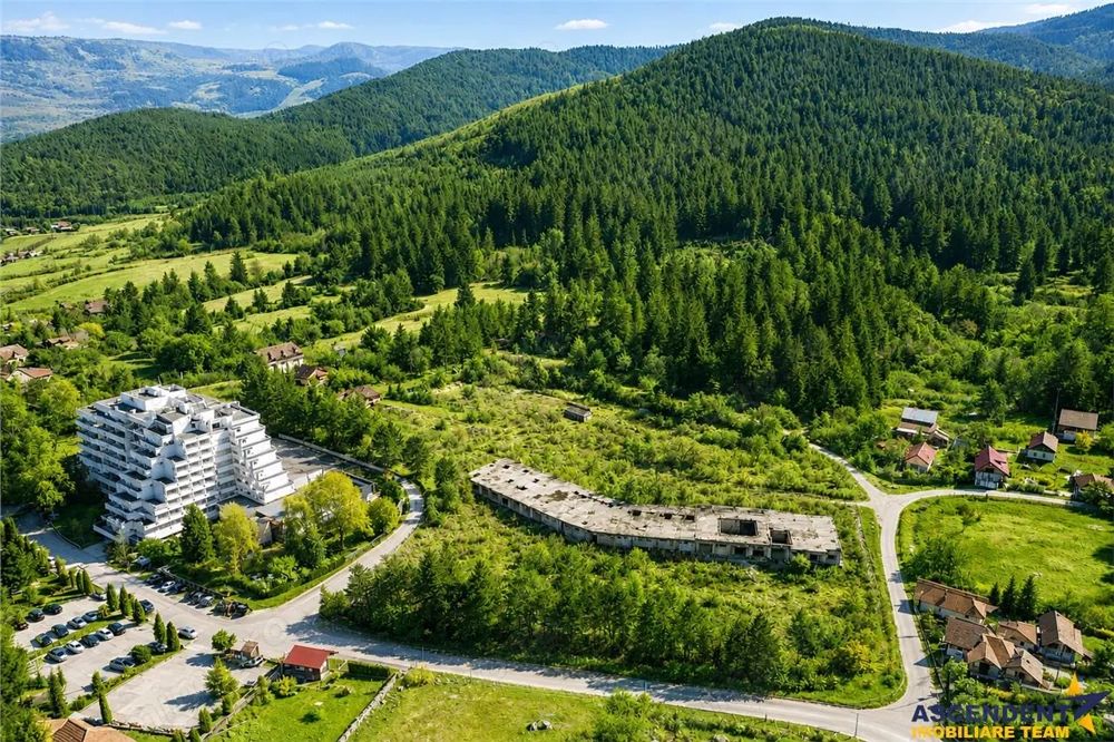 20.000mp teren+Proiect investitional  rezidential aparthotel,in inima statiunii Covasna