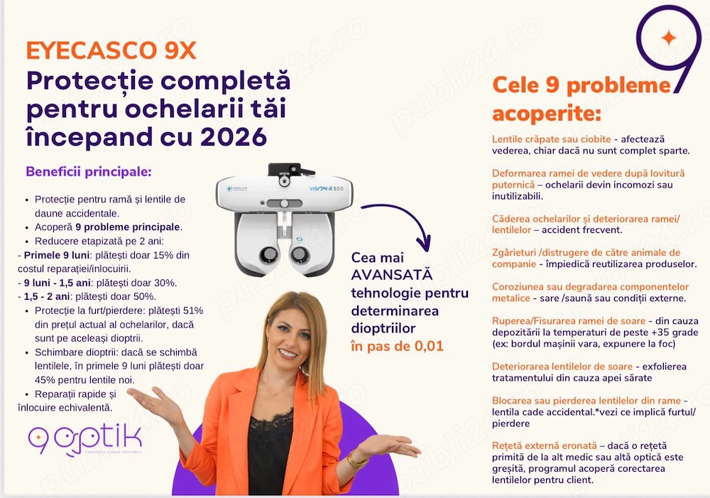 Receptie optica medicala 9Optik 