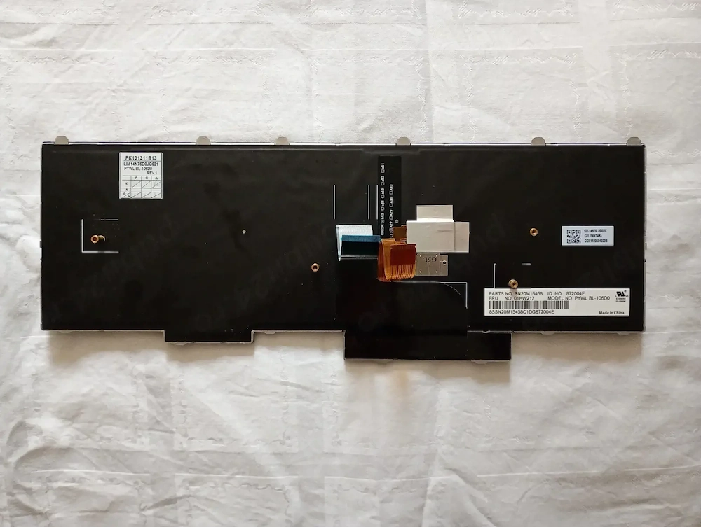 Tastatura Iluminata Backlit Keyboard Lenovo ThinkPad P50 P51 P70 P71