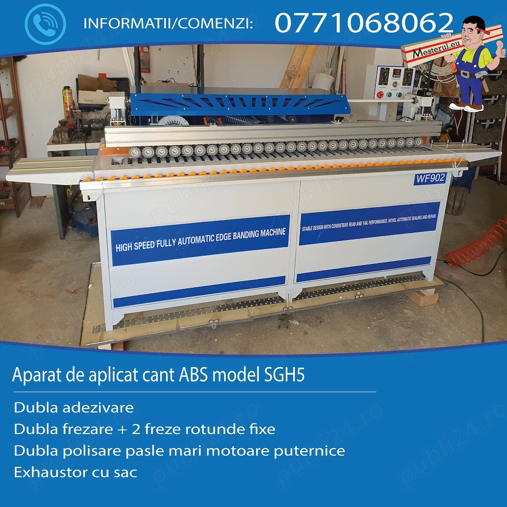 Aparat aplicat cant ABS automat model SGH5