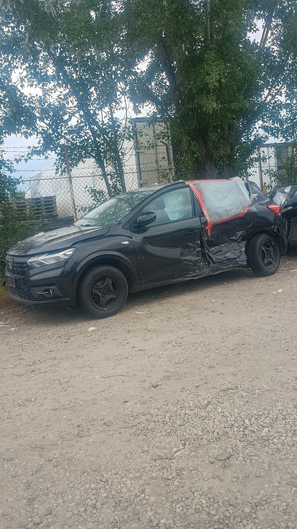 Dacia Sandero 2023 48k km - Impact Lateral Stânga, 2 Airbag-uri 